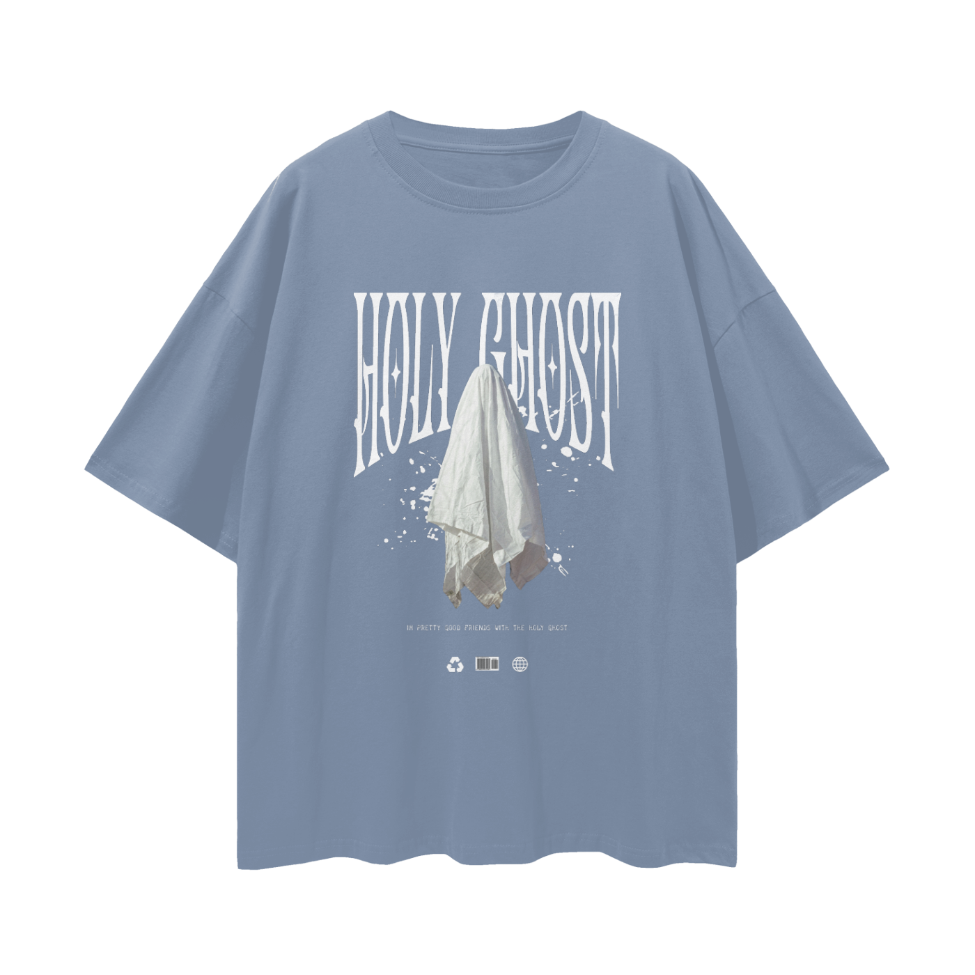Holy Ghost Drop Shoulder T-Shirt