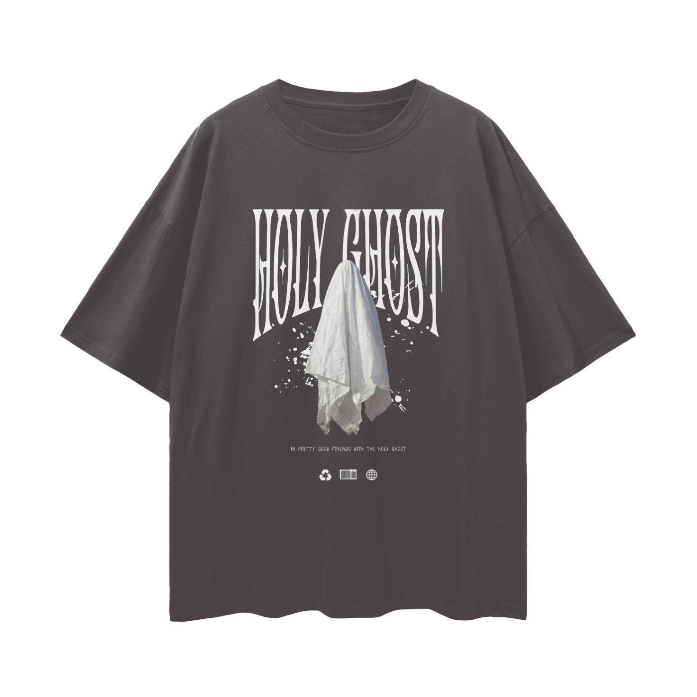 Holy Ghost Drop Shoulder T-Shirt