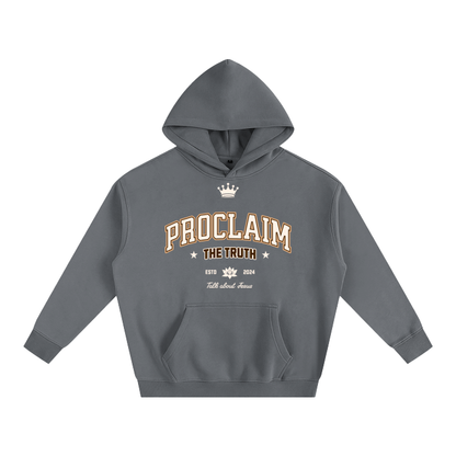Oversize Fleeced Hoodie #R00286