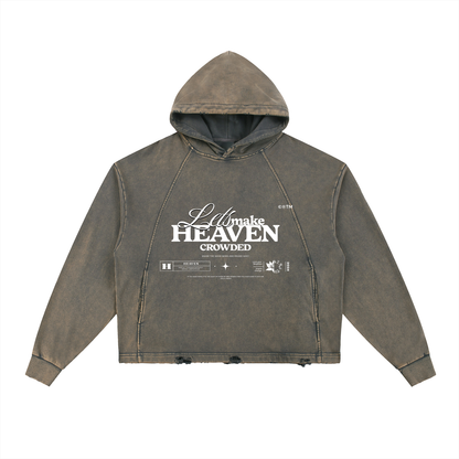 “Crowded Heaven” Vintage Washed Hoodie