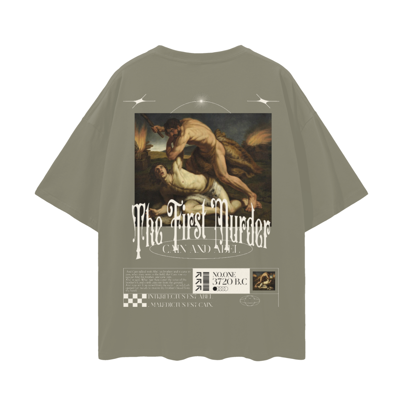 Cain Drop Shoulder Tee - 190 GSM