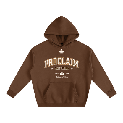 Oversize Fleeced Hoodie #R00286