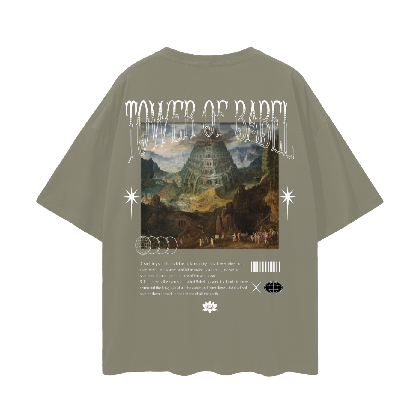 Babel Drop Shoulder Tee - 190 GSM
