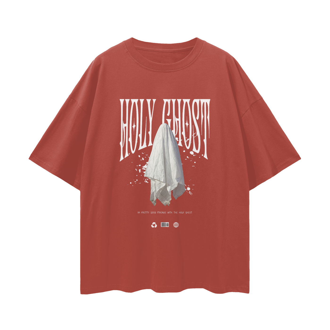 Holy Ghost Drop Shoulder T-Shirt