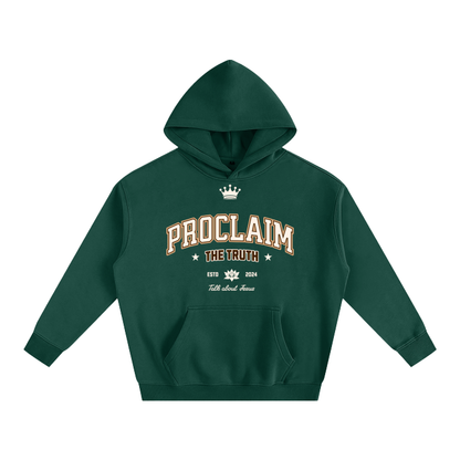 Oversize Fleeced Hoodie #R00286