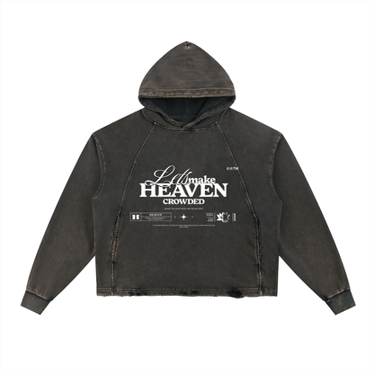 “Crowded Heaven” Vintage Washed Hoodie