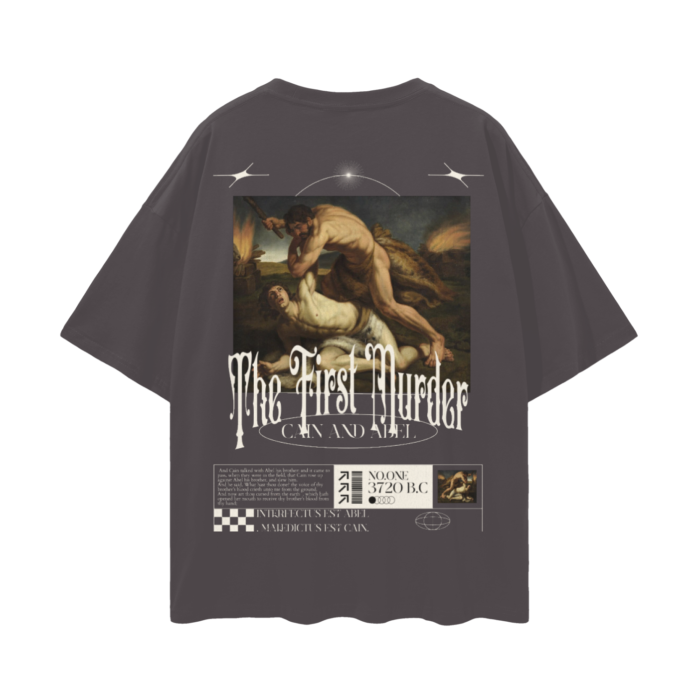 Cain Drop Shoulder Tee - 190 GSM