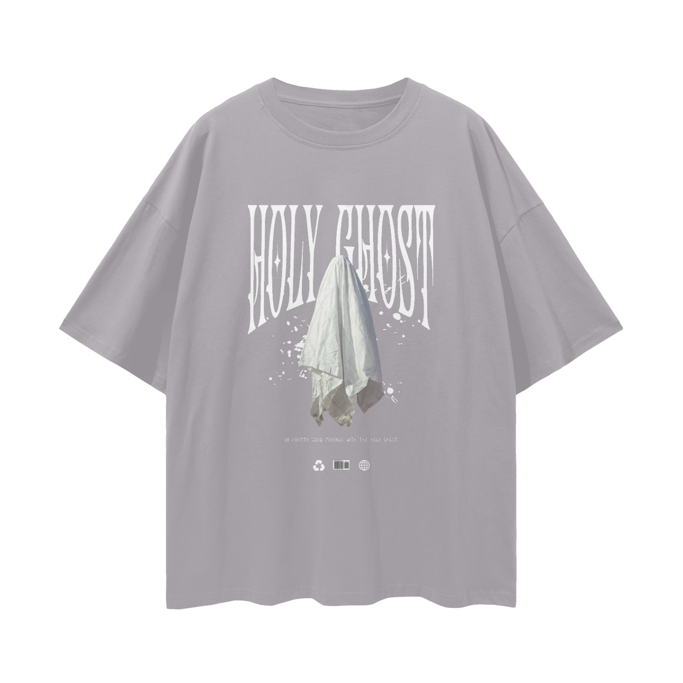 Holy Ghost Drop Shoulder T-Shirt