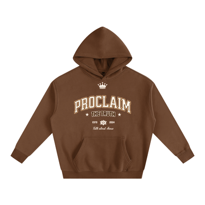 Oversize Fleeced Hoodie #R00286
