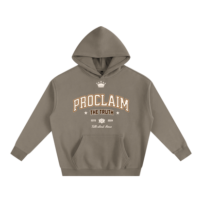 Oversize Fleeced Hoodie #R00286